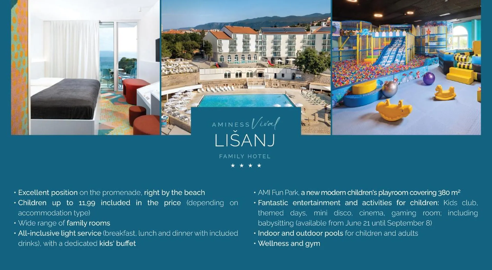 Aminess Vival Lisanj Family Hotel Novi Vinodolski